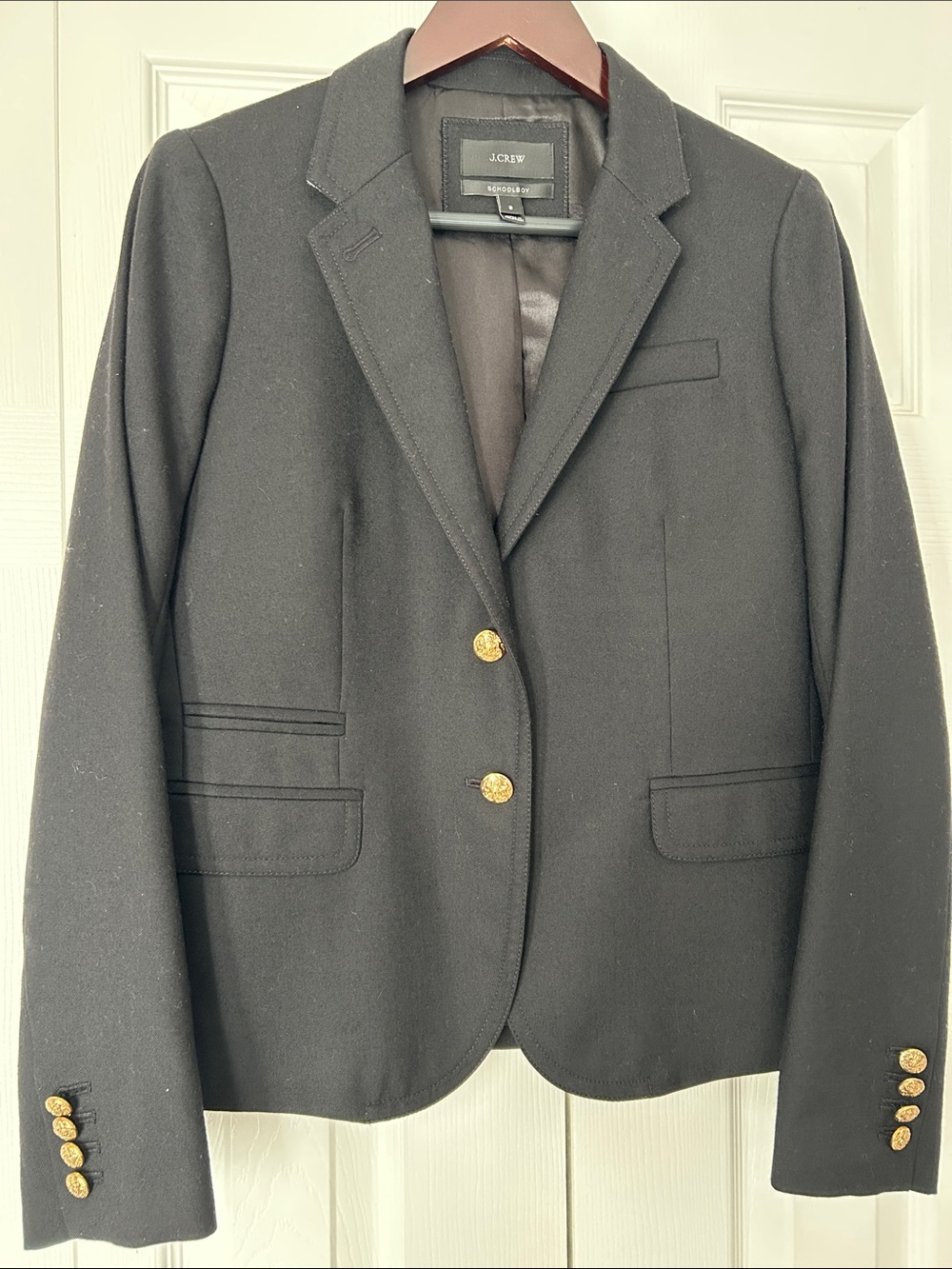 J. Crew 100% Wool Schoolboy Blazer